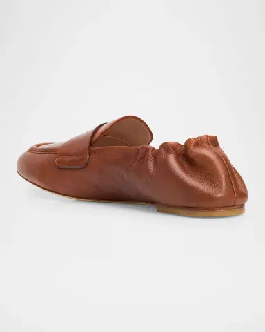 Stuart Weitzman Bryant Leather Penny Loafers | Thumbnail 4 Stuart Weitzman Bryant Leather Penny Loafers | Thumbnail 4