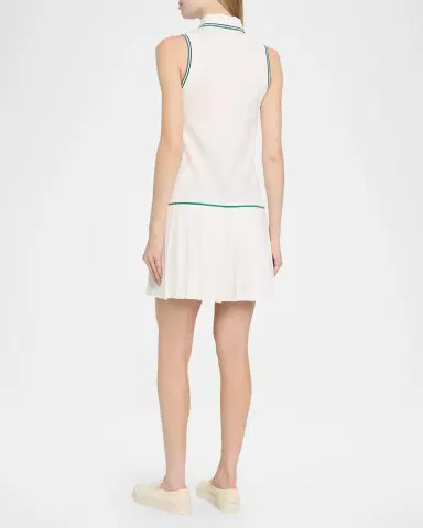 Burberry Martina Pleated Mini Tennis Dress | Thumbnail 2 Burberry Martina Pleated Mini Tennis Dress | Thumbnail 2