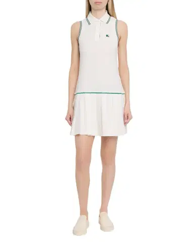 Burberry Martina Pleated Mini Tennis Dress | Thumbnail 1 Burberry Martina Pleated Mini Tennis Dress | Thumbnail 1