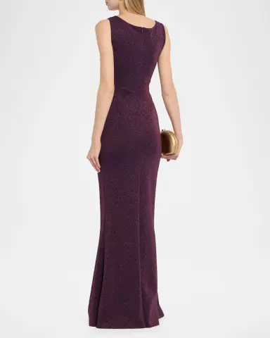 Chiara Boni La Petite Robe Sugar Shimmer Mermaid Gown | Thumbnail 3 Chiara Boni La Petite Robe Sugar Shimmer Mermaid Gown | Thumbnail 3