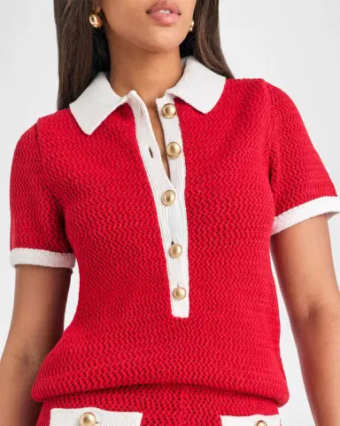 SEROYA Chicky Crochet Romper | Thumbnail 5 SEROYA Chicky Crochet Romper | Thumbnail 5