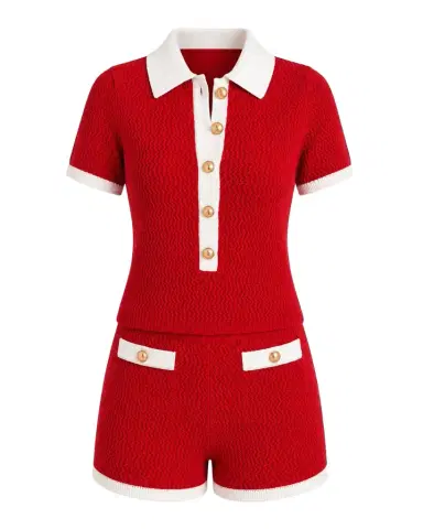 SEROYA Chicky Crochet Romper | Thumbnail 1 SEROYA Chicky Crochet Romper | Thumbnail 1