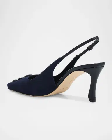Manolo Blahnik 70mm Alexapla Suede Slingback Pumps | Thumbnail 4 Manolo Blahnik 70mm Alexapla Suede Slingback Pumps | Thumbnail 4