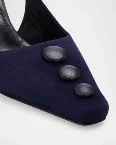 Manolo Blahnik 70mm Alexapla Suede Slingback Pumps | Thumbnail 5 Manolo Blahnik 70mm Alexapla Suede Slingback Pumps | Thumbnail 5