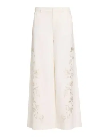 Cinq à Sept Rococo Embroidered Roxane Pants | Thumbnail 1 Cinq à Sept Rococo Embroidered Roxane Pants | Thumbnail 1