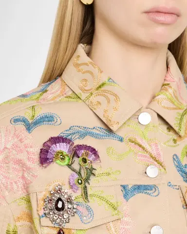 Cinq à Sept Addie Embroidered Jacket | Thumbnail 5 Cinq à Sept Addie Embroidered Jacket | Thumbnail 5