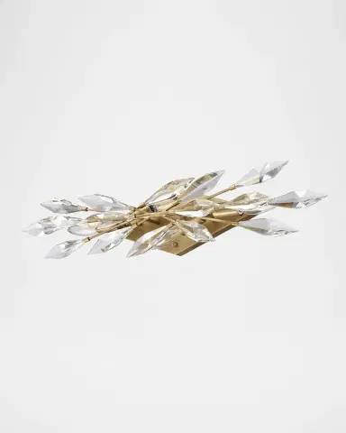 Arabela Lighting Crystal Fusion 25" 4-Light Vanity Light | Thumbnail 3 Arabela Lighting Crystal Fusion 25" 4-Light Vanity Light | Thumbnail 3