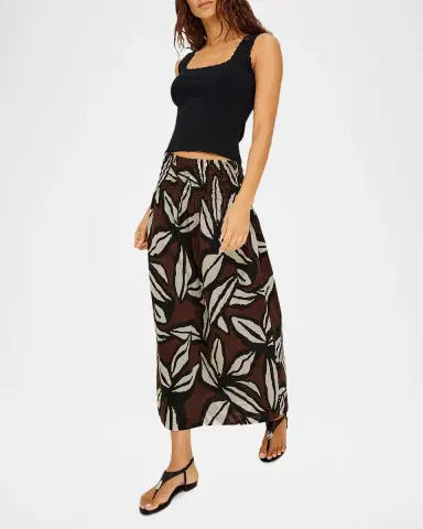 RAILS Alessa Printed Midi Skirt | Thumbnail 2 RAILS Alessa Printed Midi Skirt | Thumbnail 2