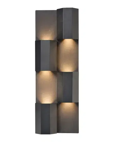 Arabela Lighting Skyline 18" 6-Light Outdoor LED Wall Sconce | Thumbnail 1 Arabela Lighting Skyline 18" 6-Light Outdoor LED Wall Sconce | Thumbnail 1