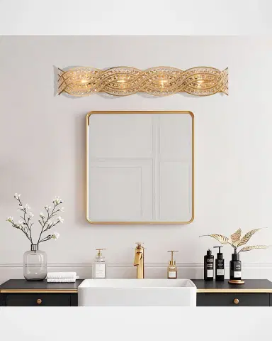 Arabela Lighting Anastasia 36" 4-Light Vanity Light | Thumbnail 3 Arabela Lighting Anastasia 36" 4-Light Vanity Light | Thumbnail 3