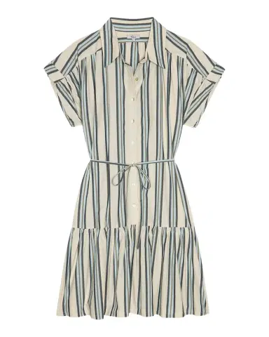 RAILS Evaline Stripe Cotton Mini Dress | Thumbnail 1 RAILS Evaline Stripe Cotton Mini Dress | Thumbnail 1
