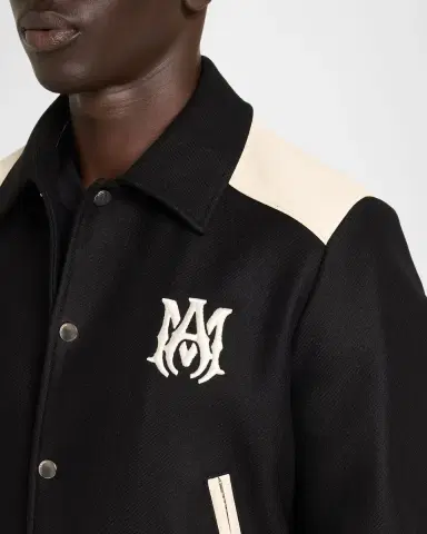 AMIRI Men's Wool MA Band Jacket | Thumbnail 4 AMIRI Men's Wool MA Band Jacket | Thumbnail 4