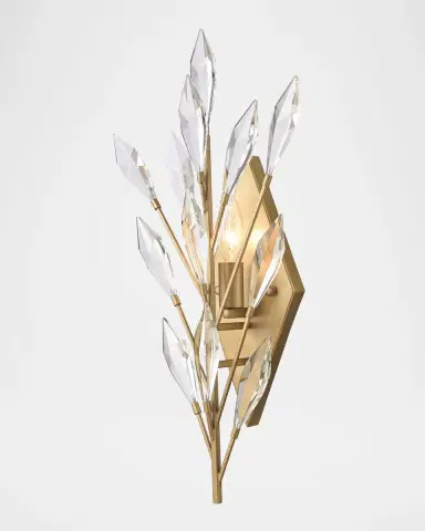 Arabela Lighting Crystal Fusion 20" Wall Sconce | Thumbnail 3 Arabela Lighting Crystal Fusion 20" Wall Sconce | Thumbnail 3