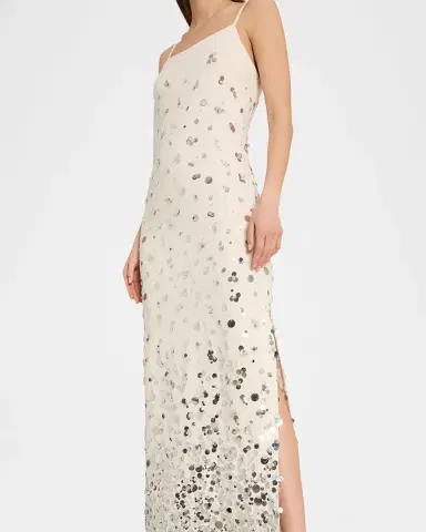 Milly Lily Ombre Sequin Column Maxi Dress | Thumbnail 4 Milly Lily Ombre Sequin Column Maxi Dress | Thumbnail 4