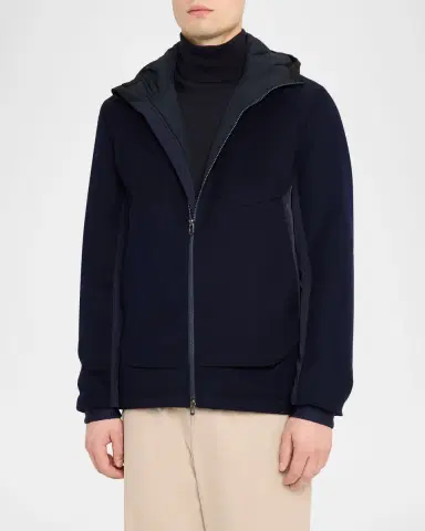 Sease Men 's Predator 3.0 Water-Resistant Padded Wool Jacket with Hood | Thumbnail 4 Sease Men 's Predator 3.0 Water-Resistant Padded Wool Jacket with Hood | Thumbnail 4