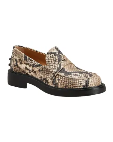 Tod 's Snake-Printed Leather Loafers | Thumbnail 1 Tod 's Snake-Printed Leather Loafers | Thumbnail 1