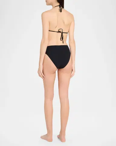 L'Agence Kristin Solid Triangle Bikini Top | Thumbnail 3 L'Agence Kristin Solid Triangle Bikini Top | Thumbnail 3