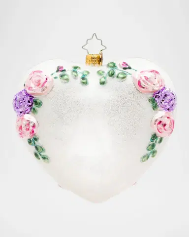 Christopher Radko 2026 Everlasting Love Christmas Ornament | Thumbnail 2 Christopher Radko 2026 Everlasting Love Christmas Ornament | Thumbnail 2