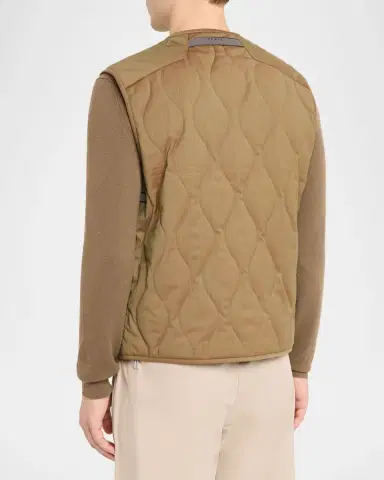 Sease Men's Military-Style Quilted Vest | Thumbnail 3 Sease Men's Military-Style Quilted Vest | Thumbnail 3