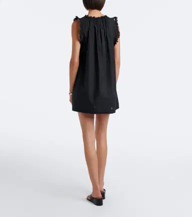 Doen Dôen Nessie broderie anglaise cotton minidress | Thumbnail 5 Doen Dôen Nessie broderie anglaise cotton minidress | Thumbnail 5