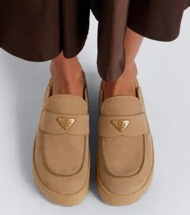 Prada Suede mules | Thumbnail 5 Prada Suede mules | Thumbnail 5