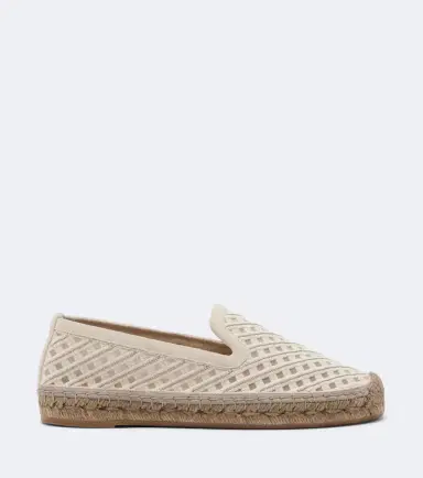 Brunello Cucinelli Monili suede-trimmed canvas espadrilles | Thumbnail 2 Brunello Cucinelli Monili suede-trimmed canvas espadrilles | Thumbnail 2