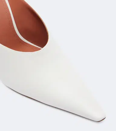 Amina Muaddi Felicia leather mules | Thumbnail 3 Amina Muaddi Felicia leather mules | Thumbnail 3