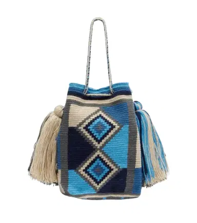 JW Anderson La Mochia Wayuu woven bucket bag | Thumbnail 1 JW Anderson La Mochia Wayuu woven bucket bag | Thumbnail 1