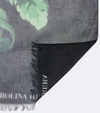 Carolina Herrera Floral scarf | Thumbnail 2 Carolina Herrera Floral scarf | Thumbnail 2
