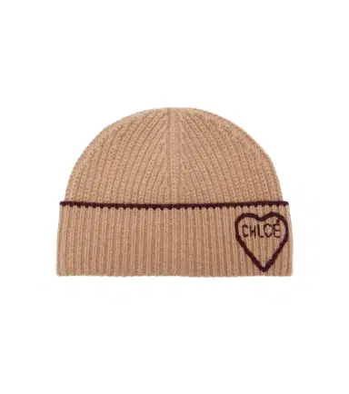 Chloe Chloé Chloé Encaur wool and cashmere beanie | Thumbnail 1 Chloe Chloé Chloé Encaur wool and cashmere beanie | Thumbnail 1