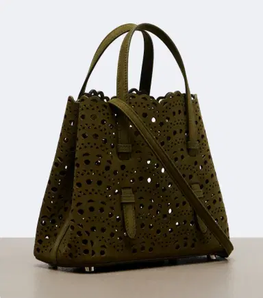 Alaïa Alaïa Mina 20 Small leather top-handle bag | Thumbnail 4 Alaïa Alaïa Mina 20 Small leather top-handle bag | Thumbnail 4