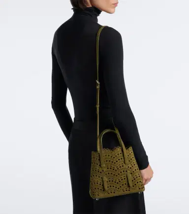 Alaïa Alaïa Mina 20 Small leather top-handle bag | Thumbnail 5 Alaïa Alaïa Mina 20 Small leather top-handle bag | Thumbnail 5