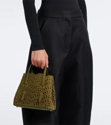 Alaïa Alaïa Mina 20 Small leather top-handle bag | Thumbnail 6 Alaïa Alaïa Mina 20 Small leather top-handle bag | Thumbnail 6