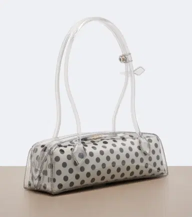 Alaia Alaïa Le Teckel Medium polka-dot shoulder bag | Thumbnail 3 Alaia Alaïa Le Teckel Medium polka-dot shoulder bag | Thumbnail 3