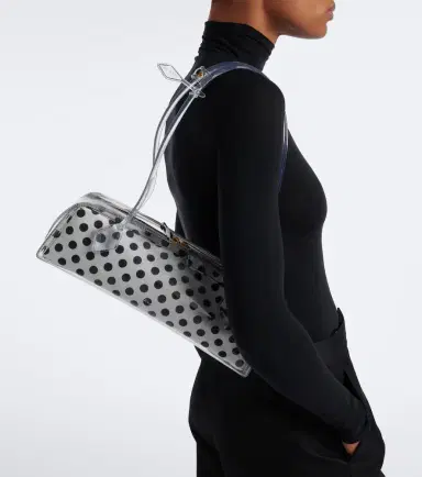 Alaia Alaïa Le Teckel Medium polka-dot shoulder bag | Thumbnail 6 Alaia Alaïa Le Teckel Medium polka-dot shoulder bag | Thumbnail 6