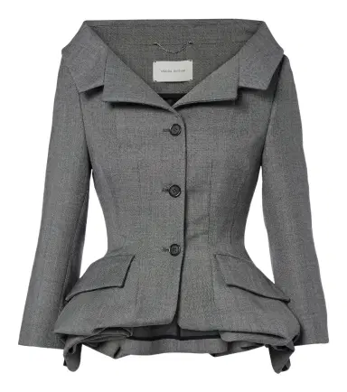 Magda Butrym Peplum virgin wool blazer | Thumbnail 1 Magda Butrym Peplum virgin wool blazer | Thumbnail 1