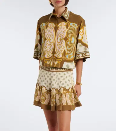 La DoubleJ Club printed voile skort | Thumbnail 3 La DoubleJ Club printed voile skort | Thumbnail 3