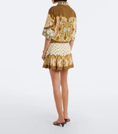 La DoubleJ Club printed voile skort | Thumbnail 4 La DoubleJ Club printed voile skort | Thumbnail 4