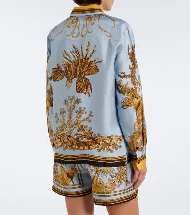 La DoubleJ Boy printed silk satin shirt | Thumbnail 6 La DoubleJ Boy printed silk satin shirt | Thumbnail 6