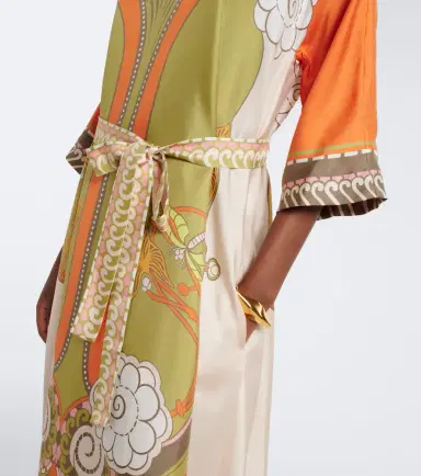 La DoubleJ Muumuu printed silk twill maxi dress | Thumbnail 5 La DoubleJ Muumuu printed silk twill maxi dress | Thumbnail 5