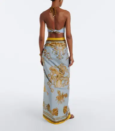 La DoubleJ Printed cotton beach cover-up | Thumbnail 2 La DoubleJ Printed cotton beach cover-up | Thumbnail 2
