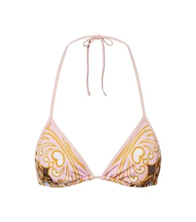 Printed bikini top Printed bikini top