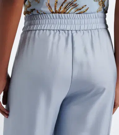 La DoubleJ Printed silk twill palazzo pants | Thumbnail 6 La DoubleJ Printed silk twill palazzo pants | Thumbnail 6