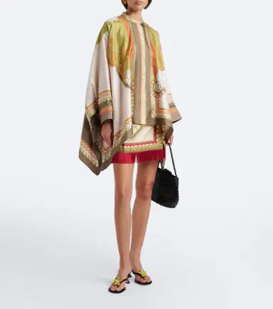 La DoubleJ Foulard printed silk twill shirt | Thumbnail 4 La DoubleJ Foulard printed silk twill shirt | Thumbnail 4