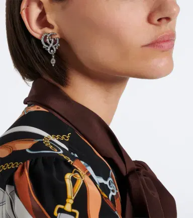Gucci GG Marmont embellished earrings | Thumbnail 6 Gucci GG Marmont embellished earrings | Thumbnail 6