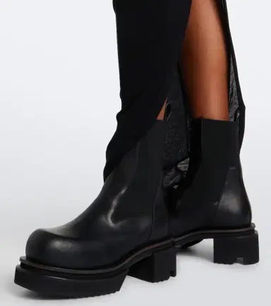 Rick Owens Beatle leather platform Chelsea boots | Thumbnail 5 Rick Owens Beatle leather platform Chelsea boots | Thumbnail 5