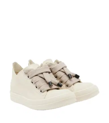 Rick Owens Jumbolace leather sneakers | Thumbnail 1 Rick Owens Jumbolace leather sneakers | Thumbnail 1
