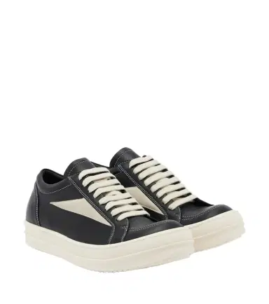 Rick Owens Vintage Sneaks leather sneakers | Thumbnail 1 Rick Owens Vintage Sneaks leather sneakers | Thumbnail 1