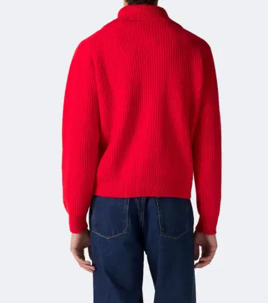 Jil Sander Wool half-zip sweater | Thumbnail 3 Jil Sander Wool half-zip sweater | Thumbnail 3