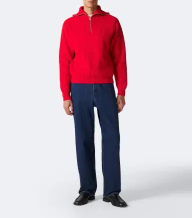 Jil Sander Wool half-zip sweater | Thumbnail 6 Jil Sander Wool half-zip sweater | Thumbnail 6